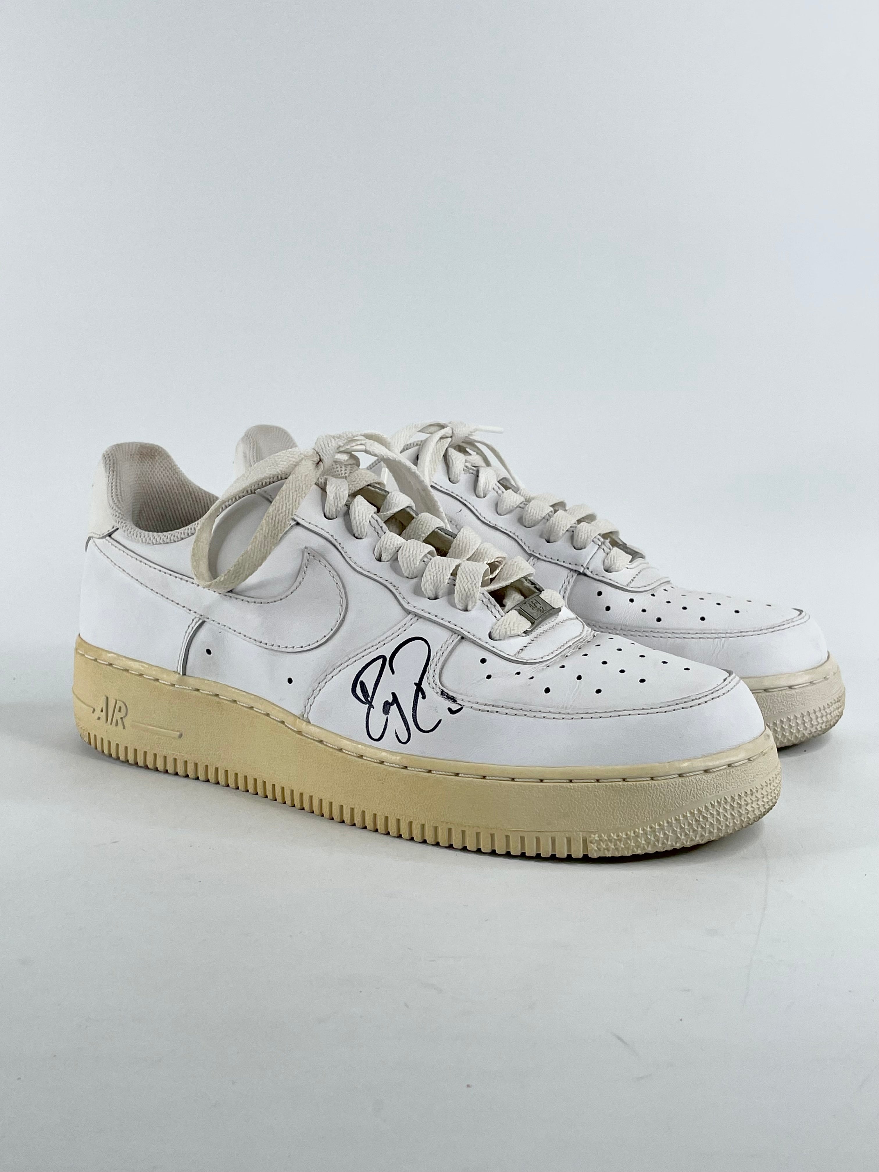Roger Federer Signed Nike Air Force 1 Sneakers