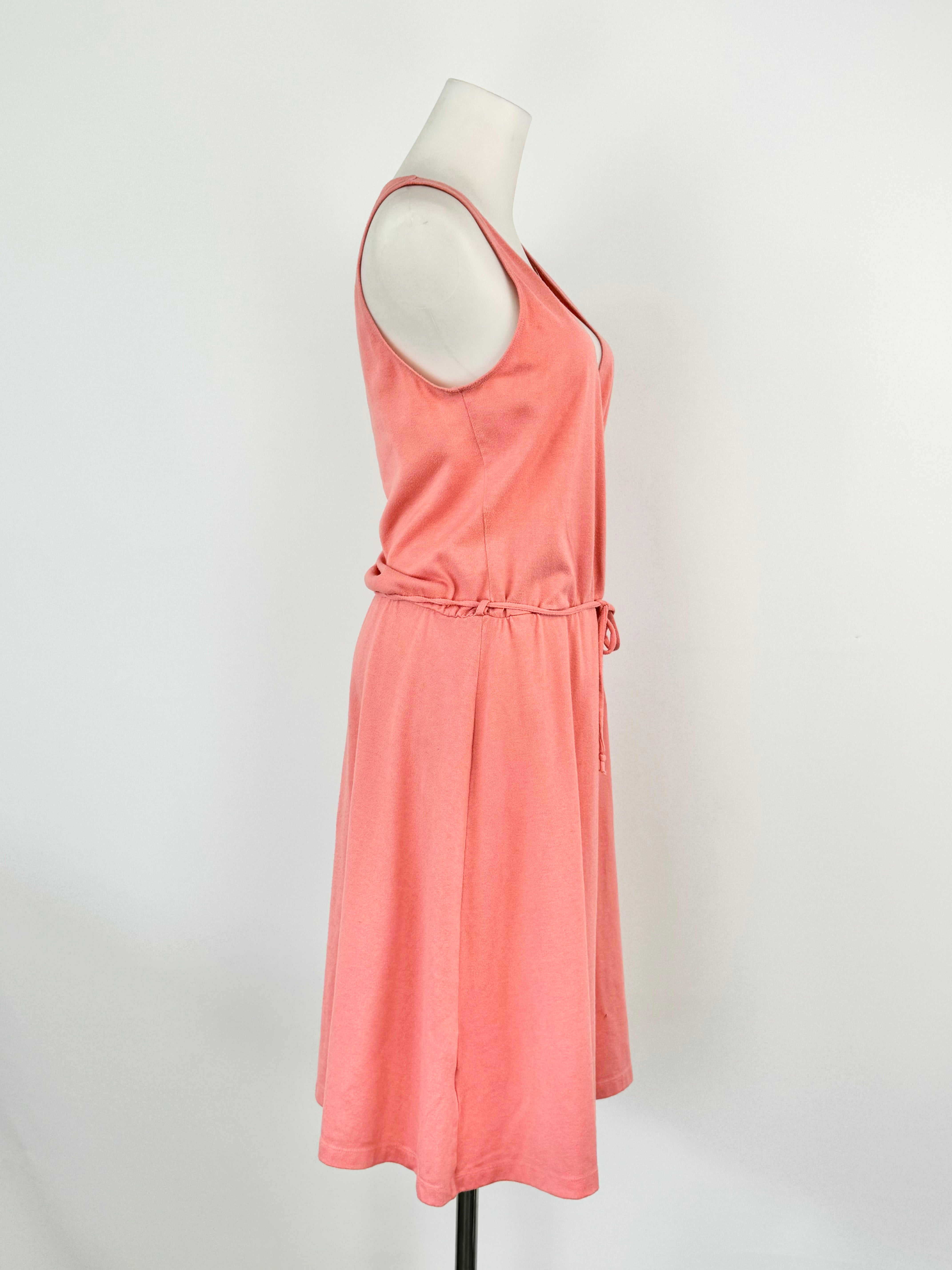 Vintage Zimmermann Salmon Pink Summer Dress - AU8/10