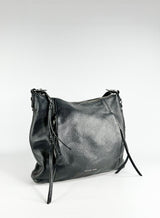 Michael Kors Black Leather Shoulder Bag