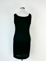 Karl Lagerfeld Black 'K' Ruffle Dress - AU10