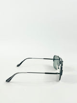 Prada Black Square Lens Sunglasses