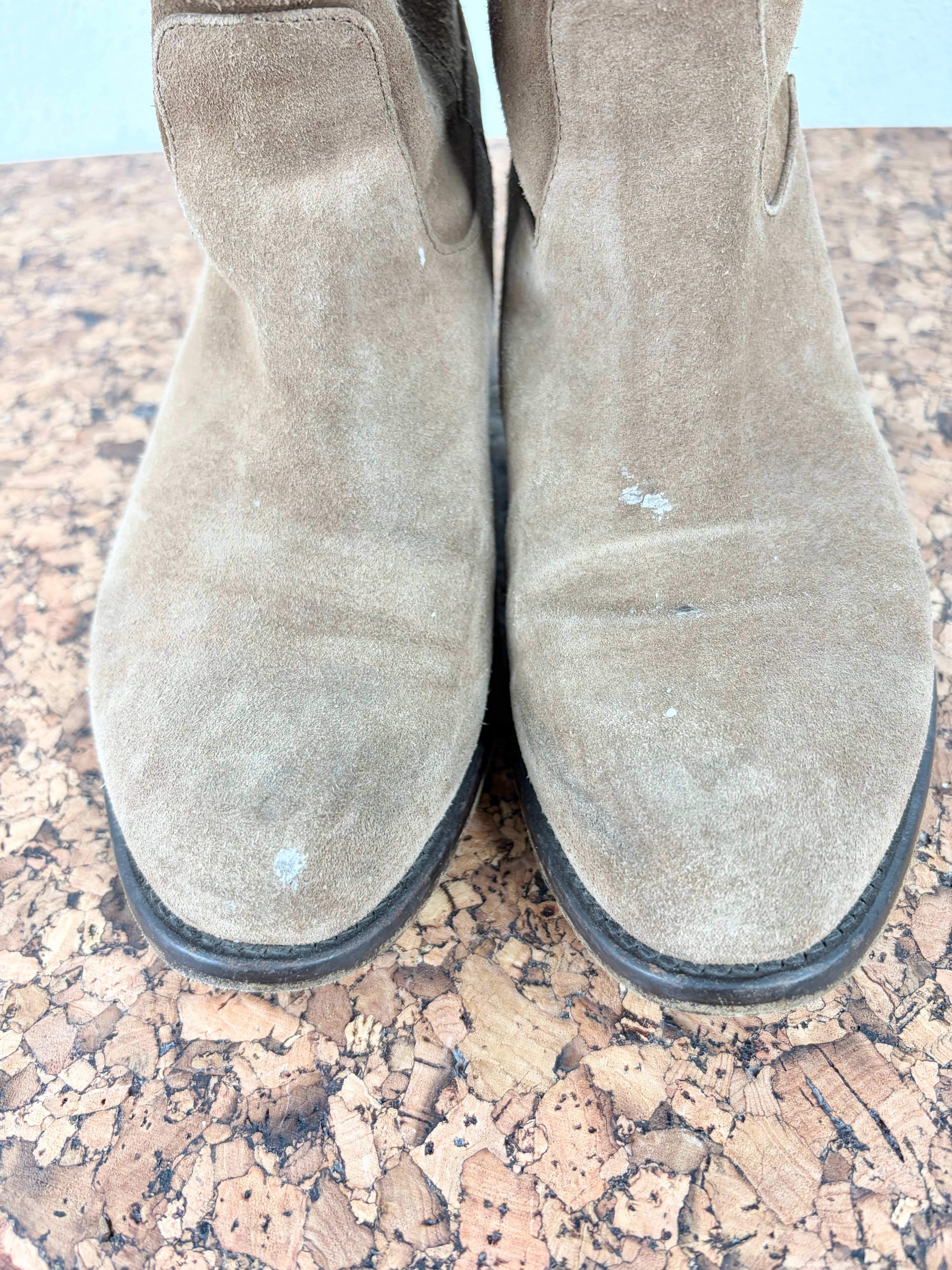 Stefano Stefani 'GANZ-12' Tobacco Suede Boot - EU37