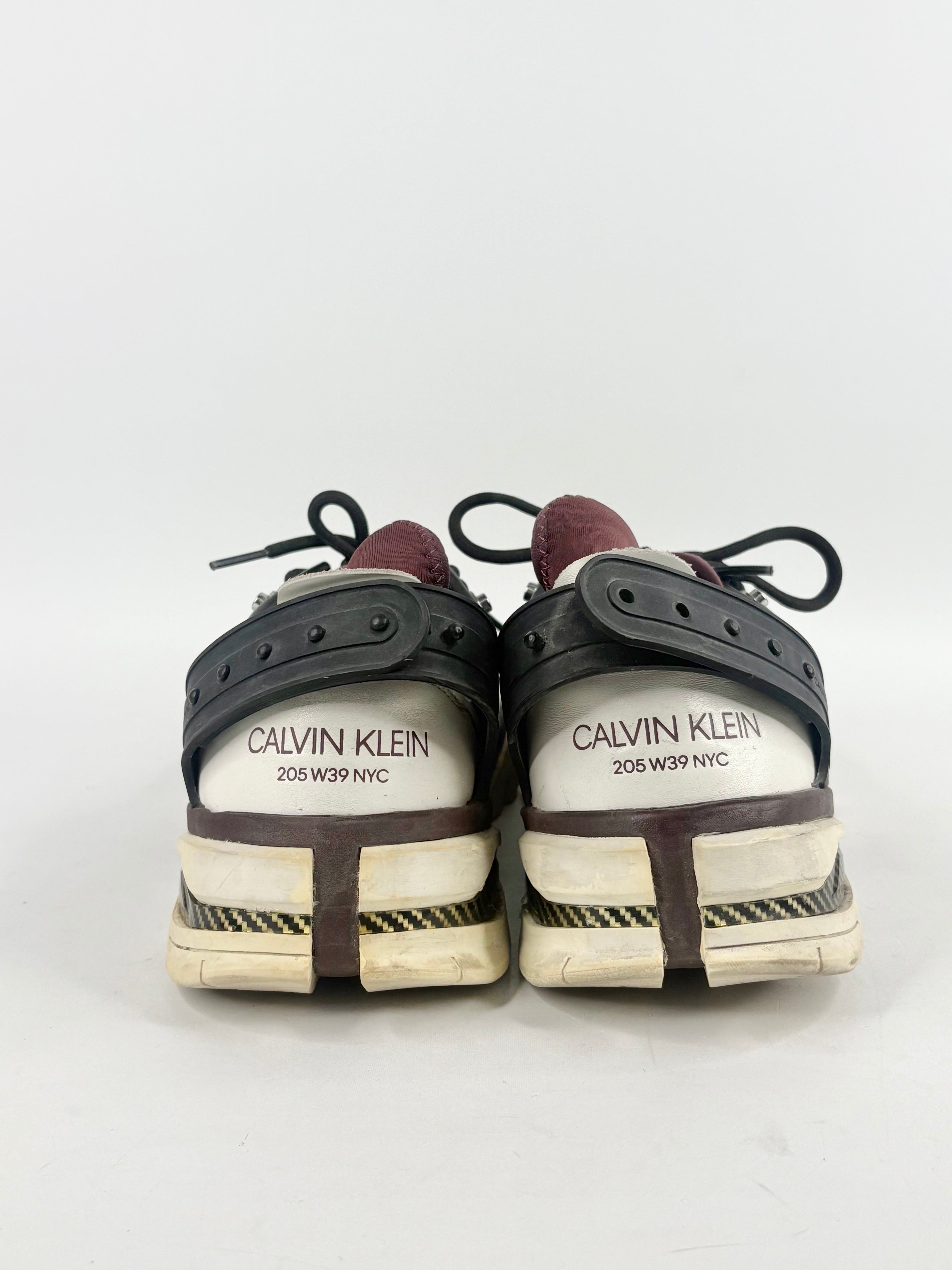 Calvin Klein 205W39NYC Multicolour 'Carlos' Mesh Sneakers - EU43.5