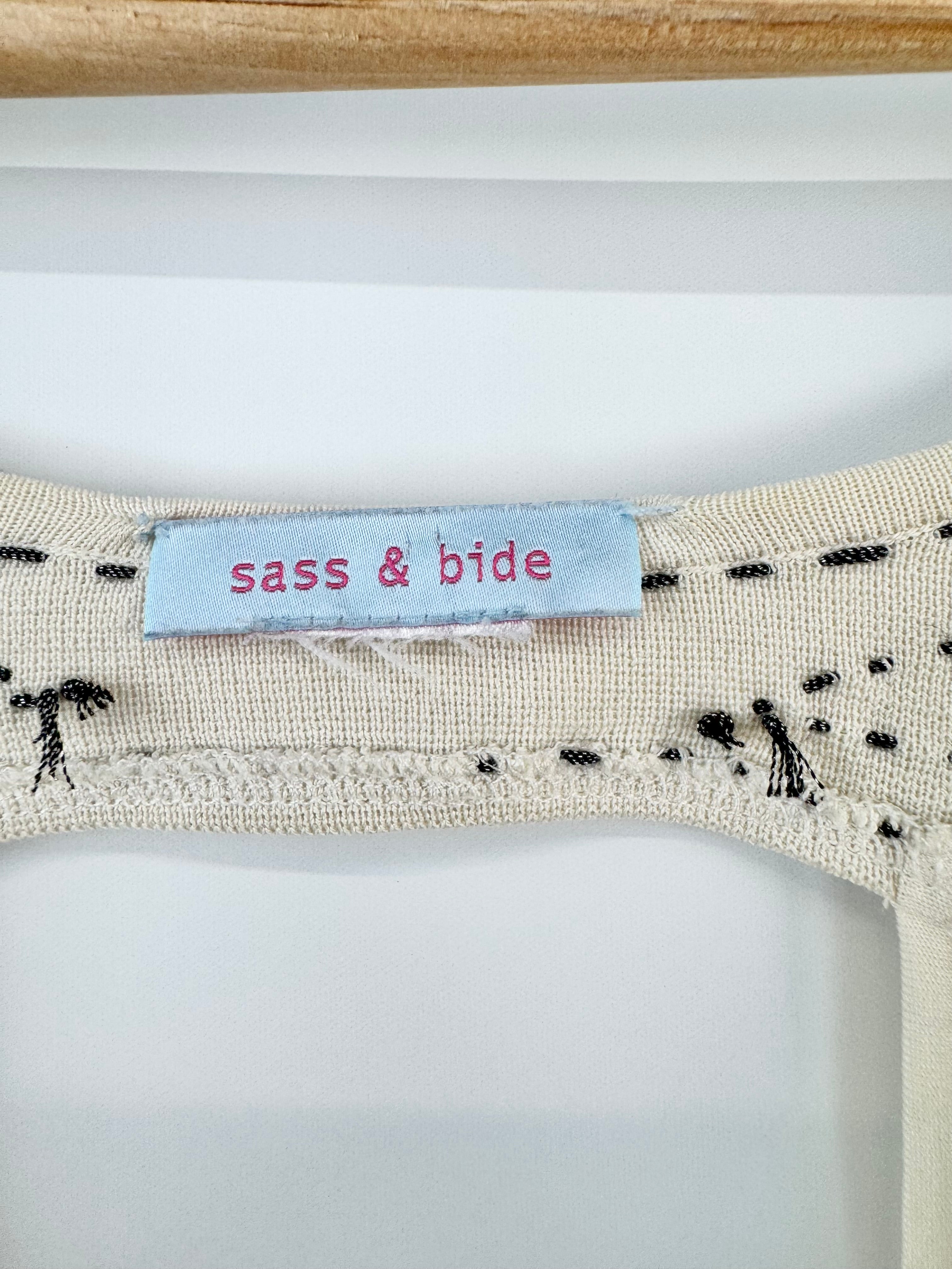 Sass & Bide White Vest - AU8/10