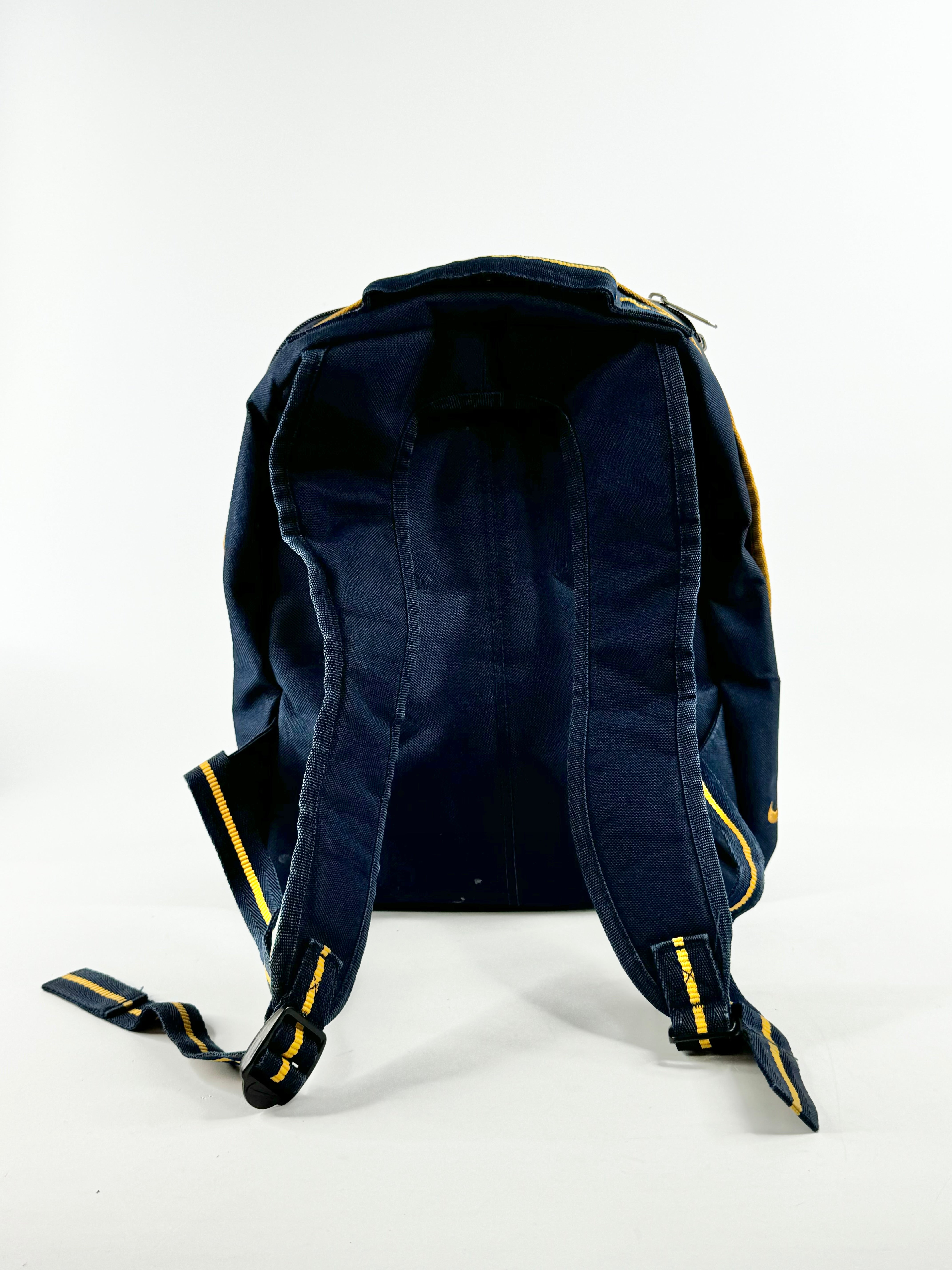 Vintage Nike Blue & Yellow Backpack