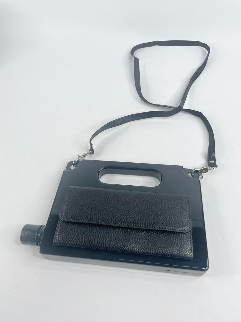 Aquapurse Black Crossbody Purse