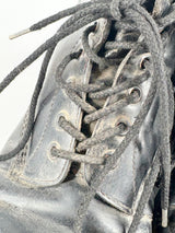 Dr. Martens Black Leather 8-Eye Lace Up Boots - EU42