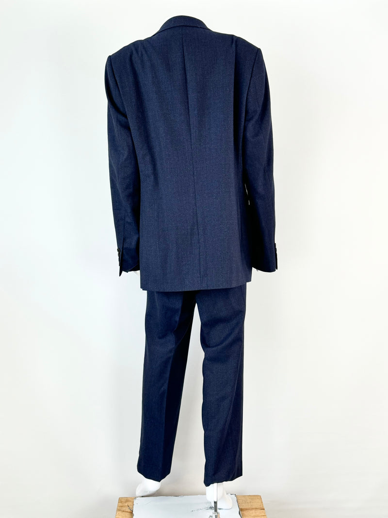 Chester Barrie Deep Blue Wool Suit WT - 42R