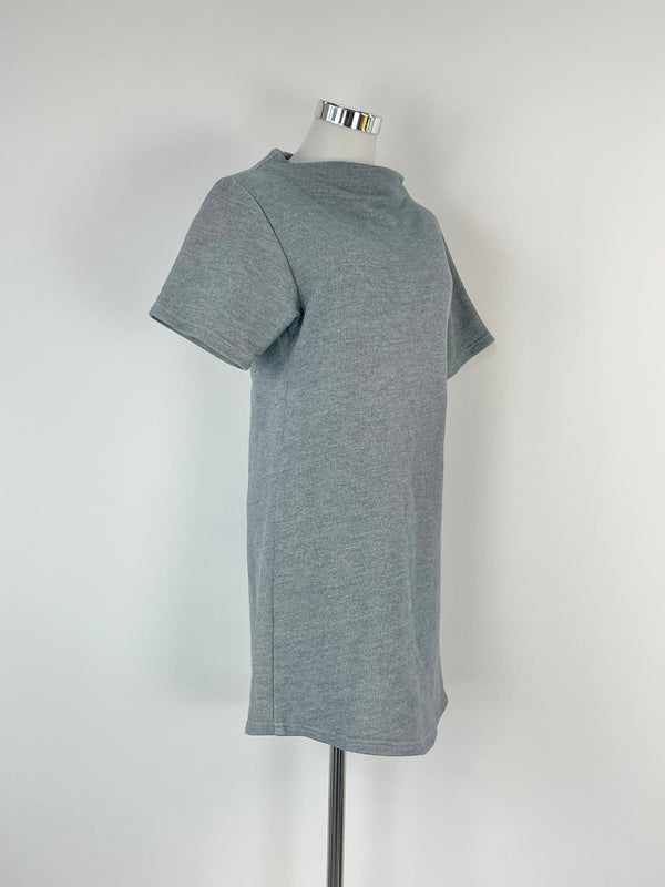 Kuwaii Blue Knit Short Sleeve Jersey Top - AU6/8