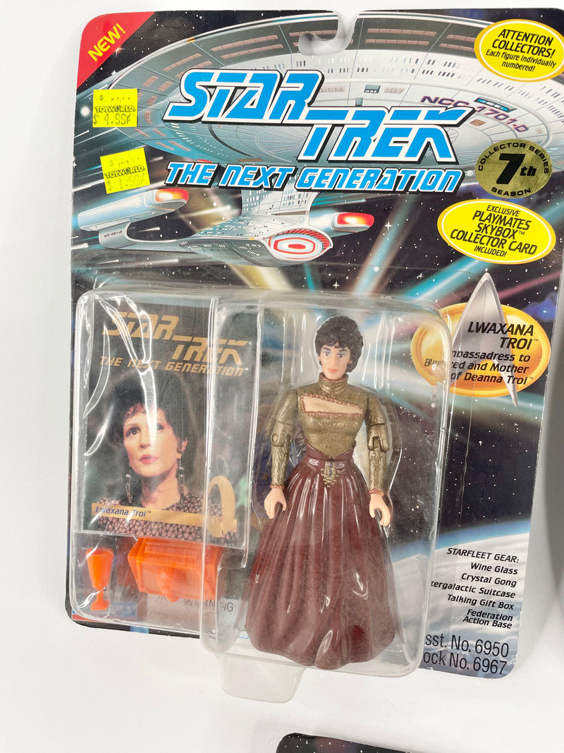 Sealed & Carded Assortment of Star Trek Playmates 90s Figurines