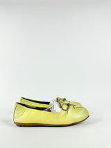 Django & Juliette 'Ballard' Yellow Leather Lace Ups - Eu42