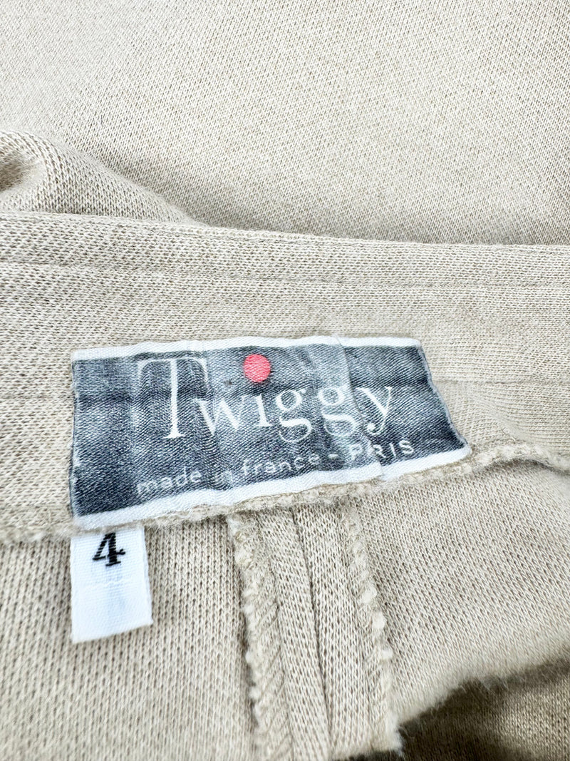 Vintage Twiggy Wheaten Wide Leg Slacks - AU8