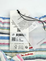 Scotch & Soda Ice Cream Stripe Cotton Shirt NWT - XXL
