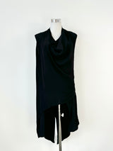 M. M. Sohn Black Crepe Dress -AU10