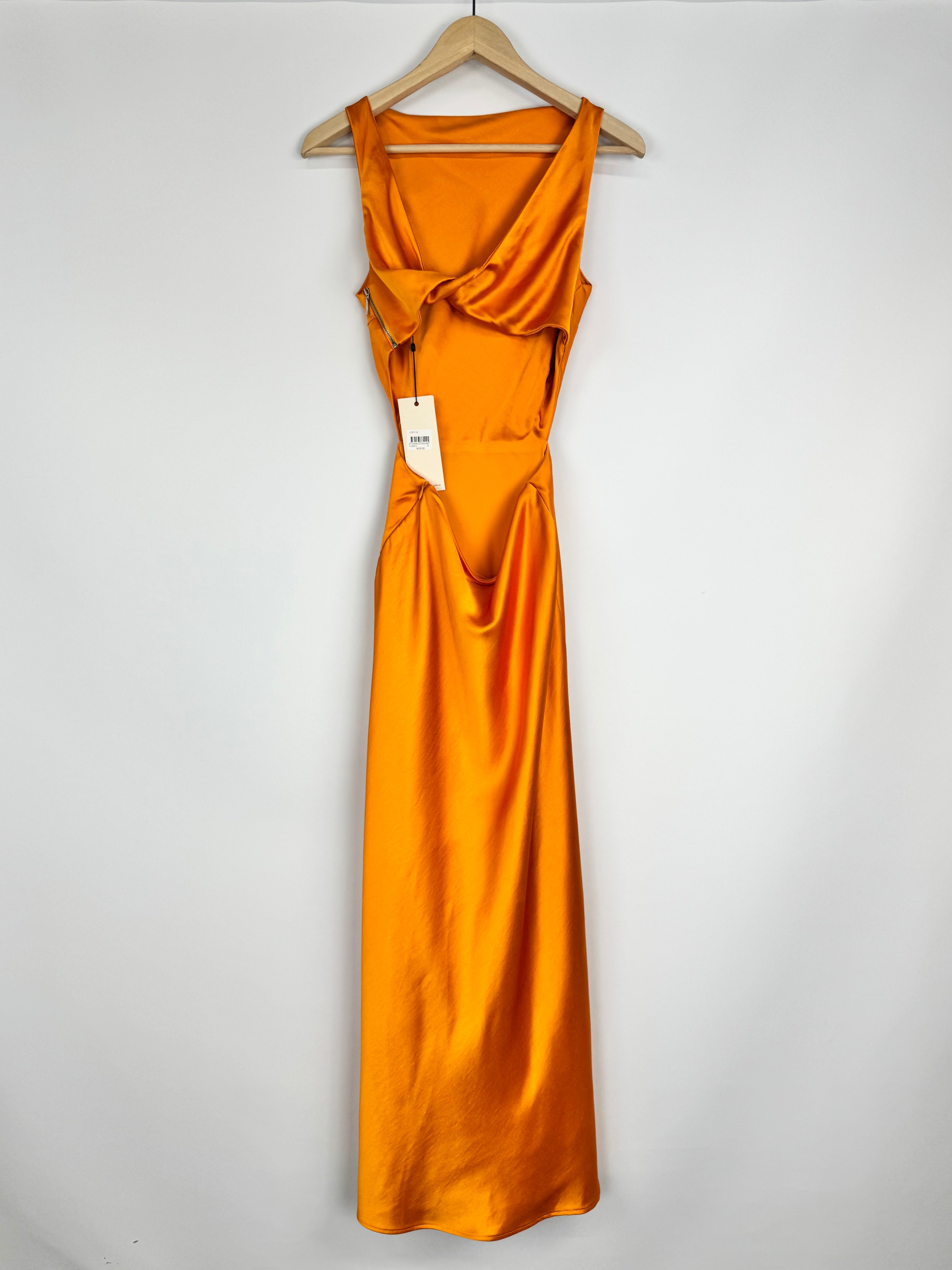 Bec + Bridge 'Seraphine' Tangerine Backless Dress NWT - AU8