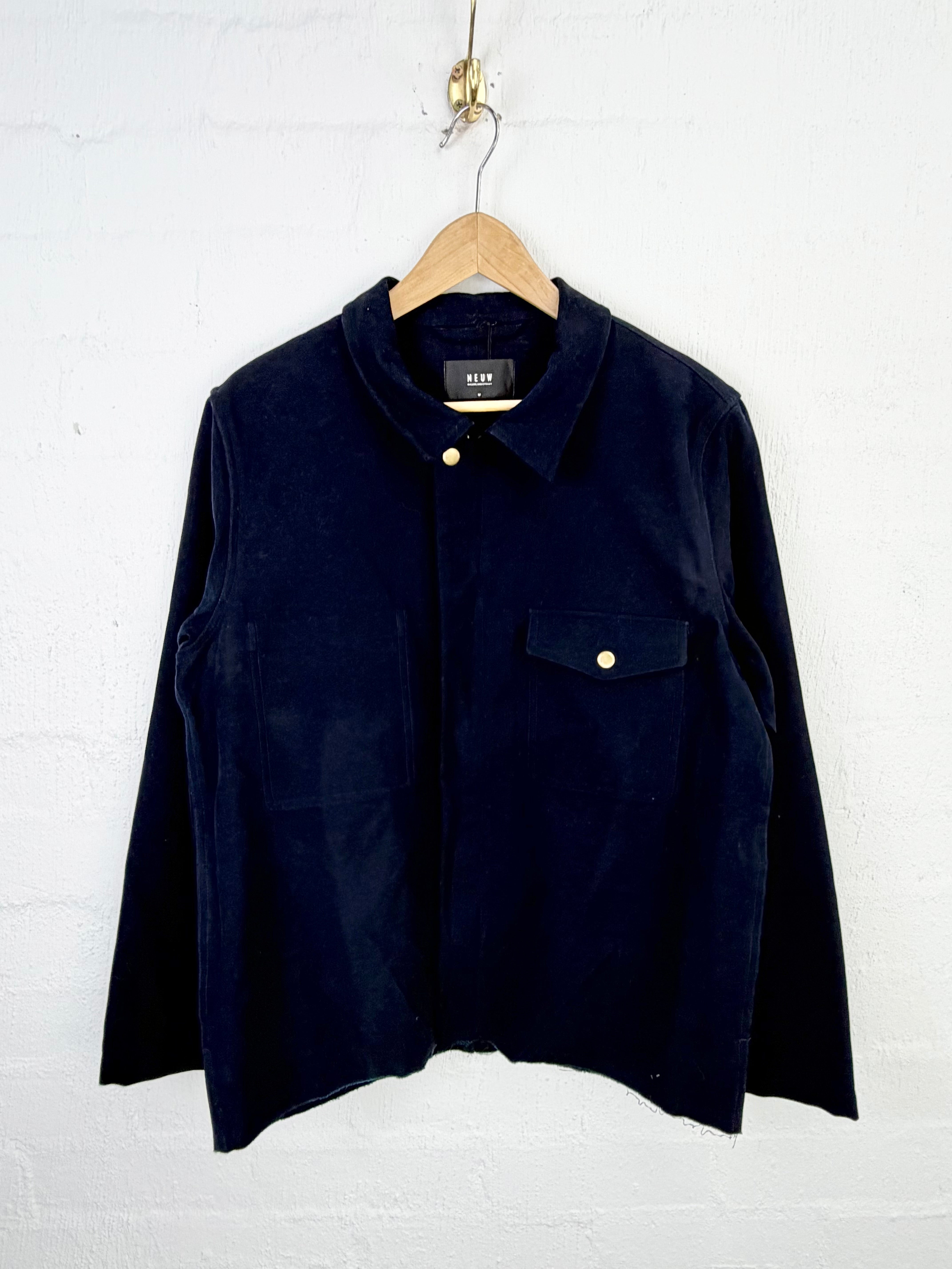 Neuw Dark Navy 'Battle Jacket' NWT - M