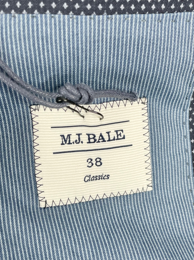 M.J. Bale Navy Blue Alphand Jacket - 38