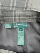 Lauren Ralph Lauren Forest Green Plaid Skirt - AU6