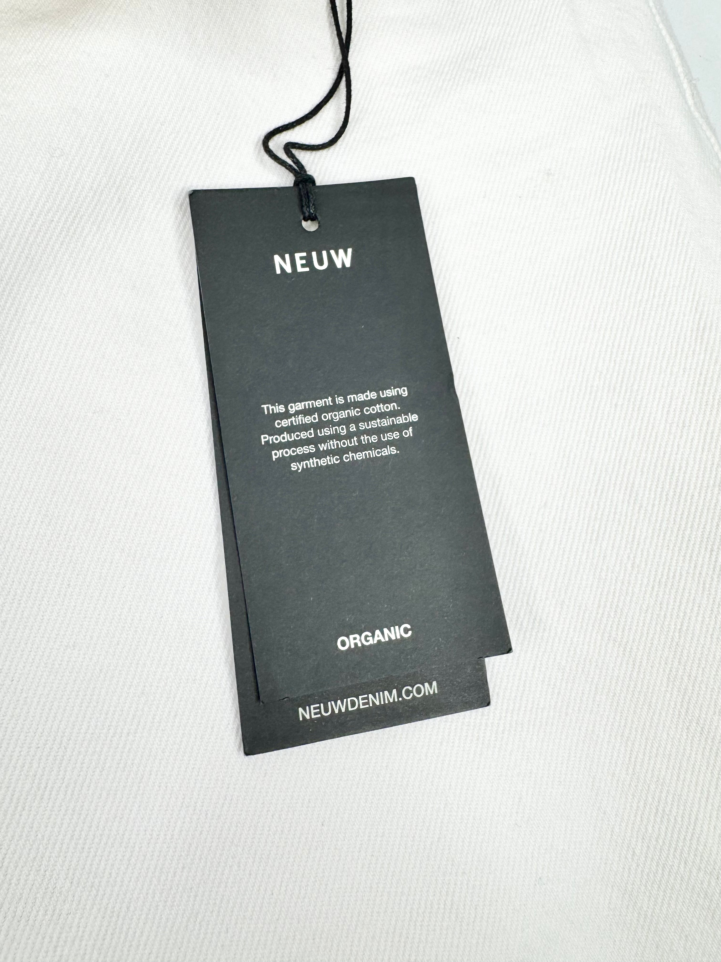 Neuw White 'Edie Straight Summer White' Jeans NWT - 31