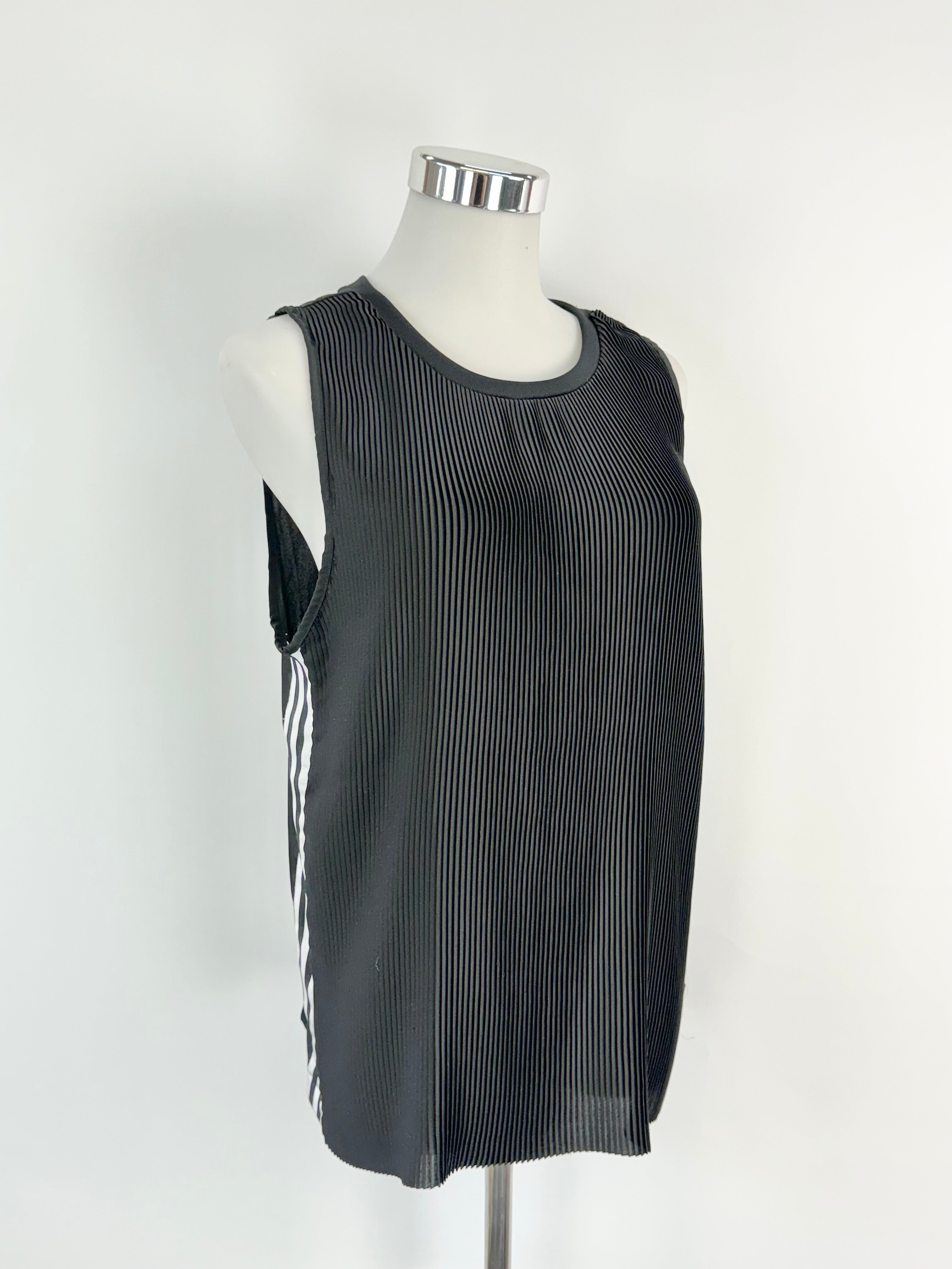 Adidas Black Pleated Top - AU6