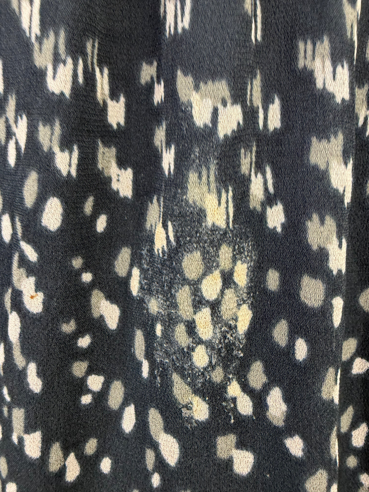 Ba&shGreen & Cream Dot Patterned 'Ianis' Dress - AU8