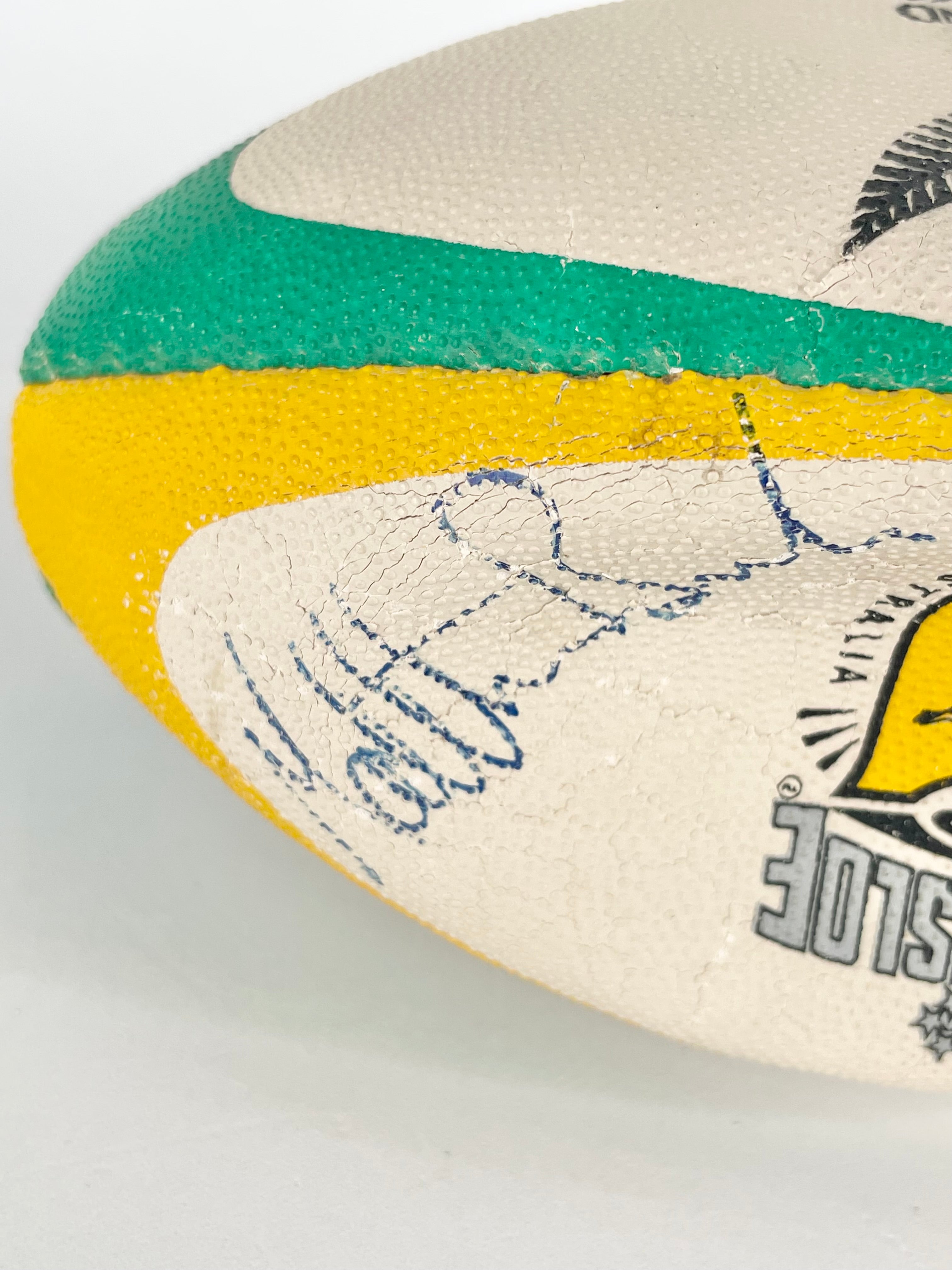 Signed 1997 Bledisloe Cup Mini Rugby Ball