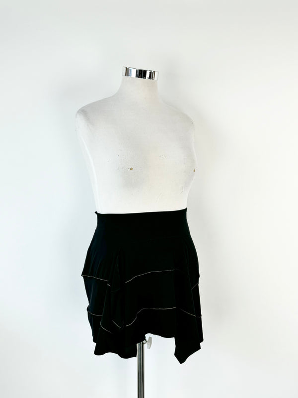 Marithé + François Girbaud Layered Mini Skirt - AU12