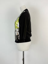 Luis de Parique Black Sequined Jacket - AU10/12