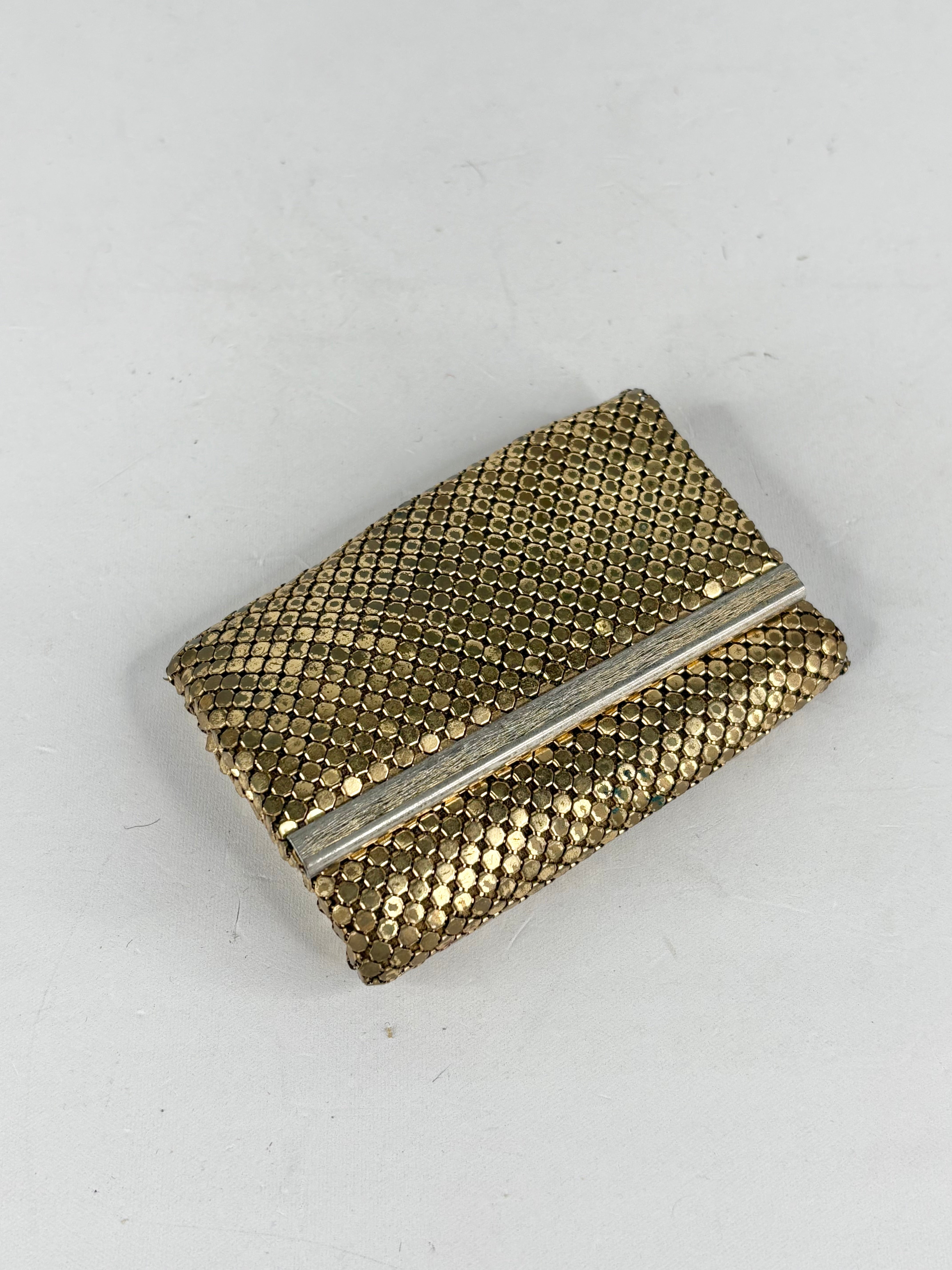 Vintage Gold Glomesh Key Holder