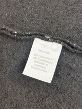 Notting Hill Black Wool Button-Up Coat - AU10/12