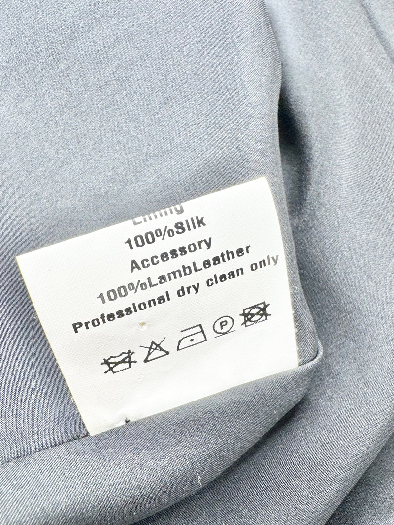 Bally Black Button Down Pleated Skirt Dress - AU10/12