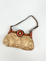 Jamin Puech Soft Gold Beaded Mini Bag