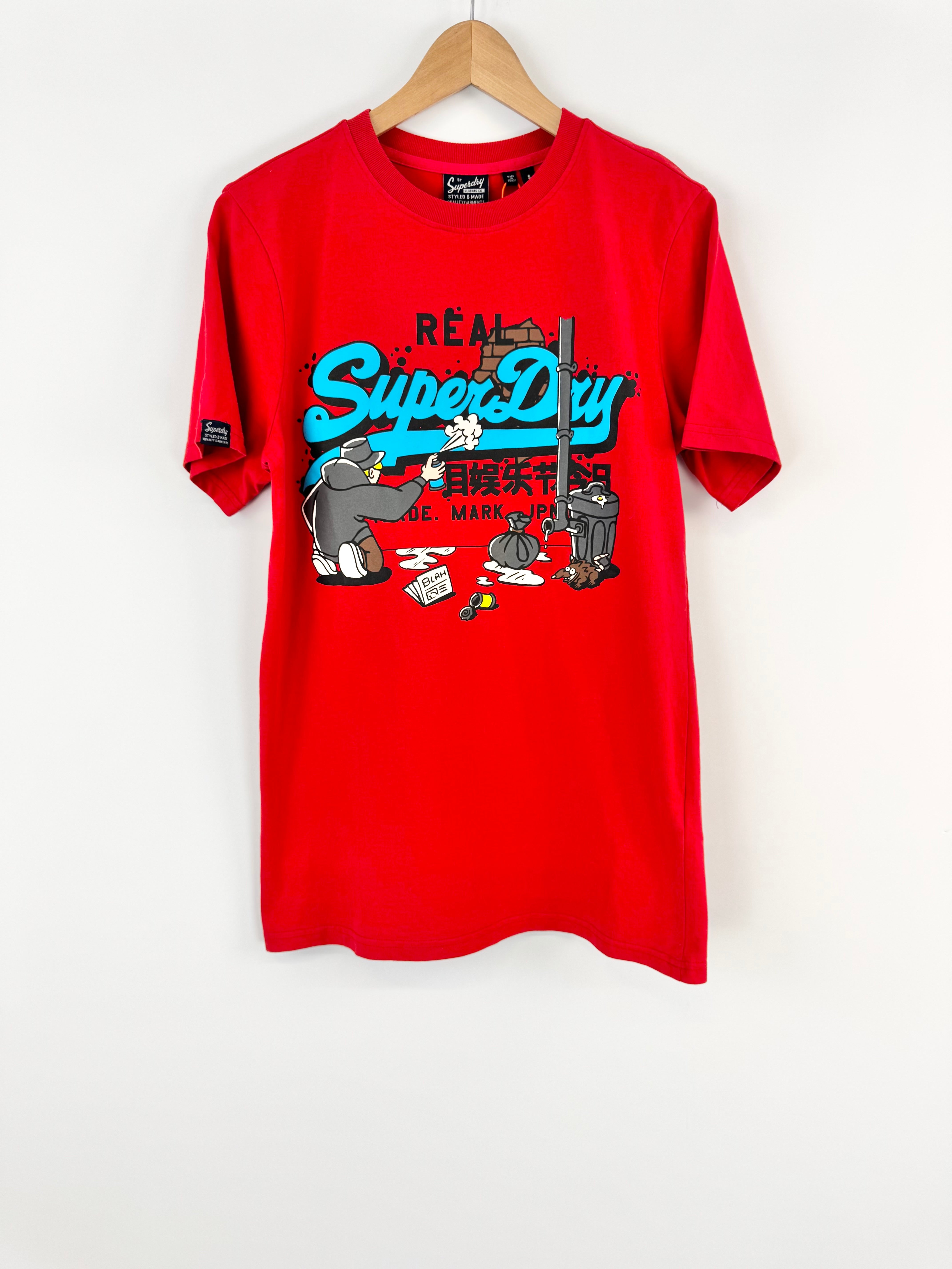 Superdry Red 'New York' T-Shirt NWT - S