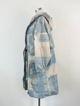 Adidas x Stella McCartney Vista Blue Printed Parka - AU8