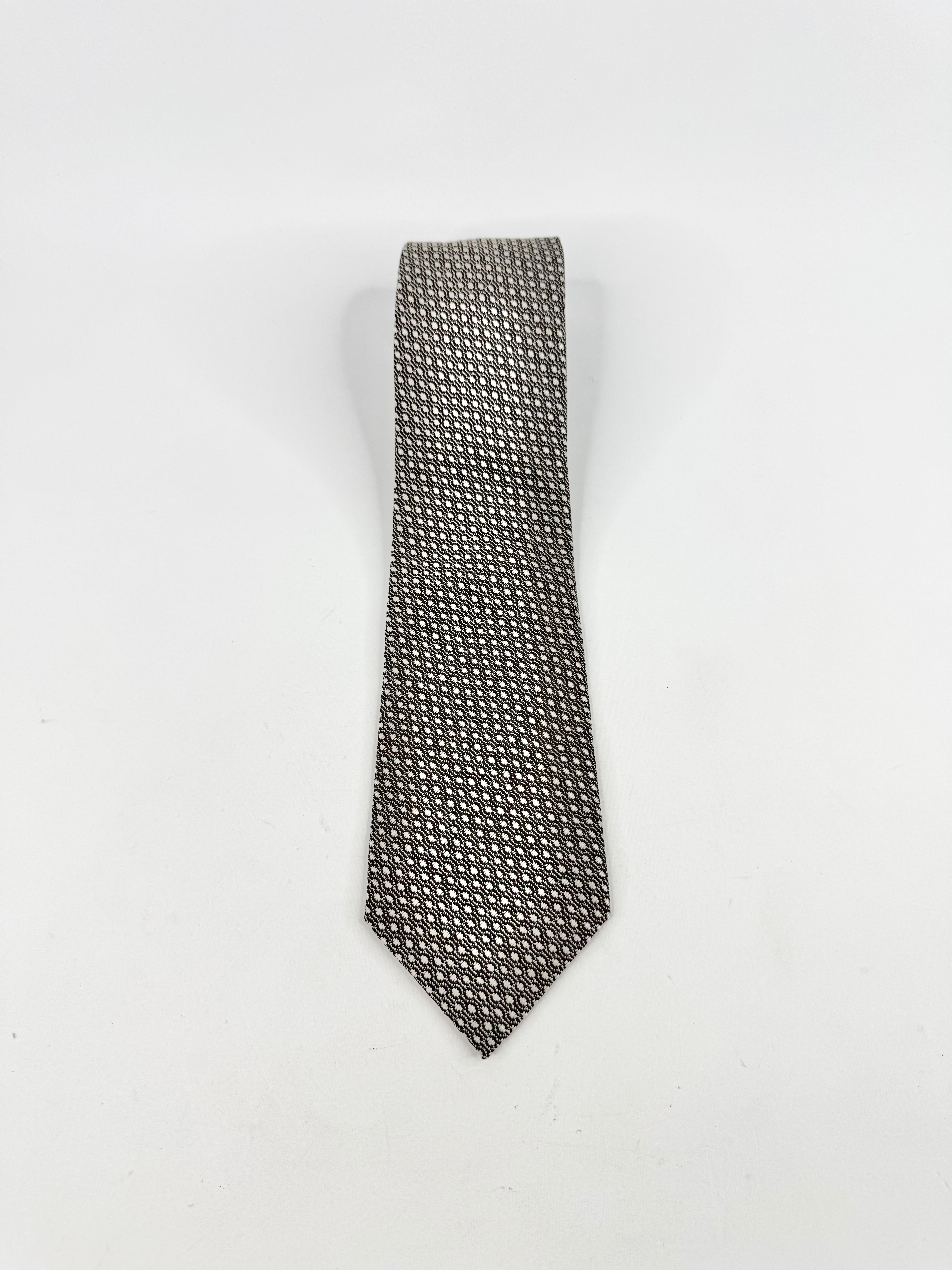 Tom Ford Silvery Silk Tie