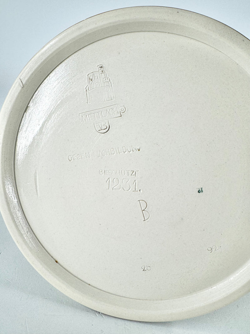 Antique Large Blue & White Floral Ginger Jar