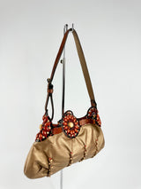 Jamin Puech Soft Gold Beaded Mini Bag