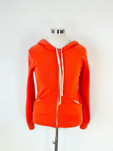 Gasy Tiana Cayenne Orange Cashmere Hoodie - AU12