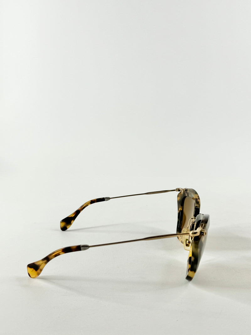 Miu Miu Tortoiseshell Sunglasses