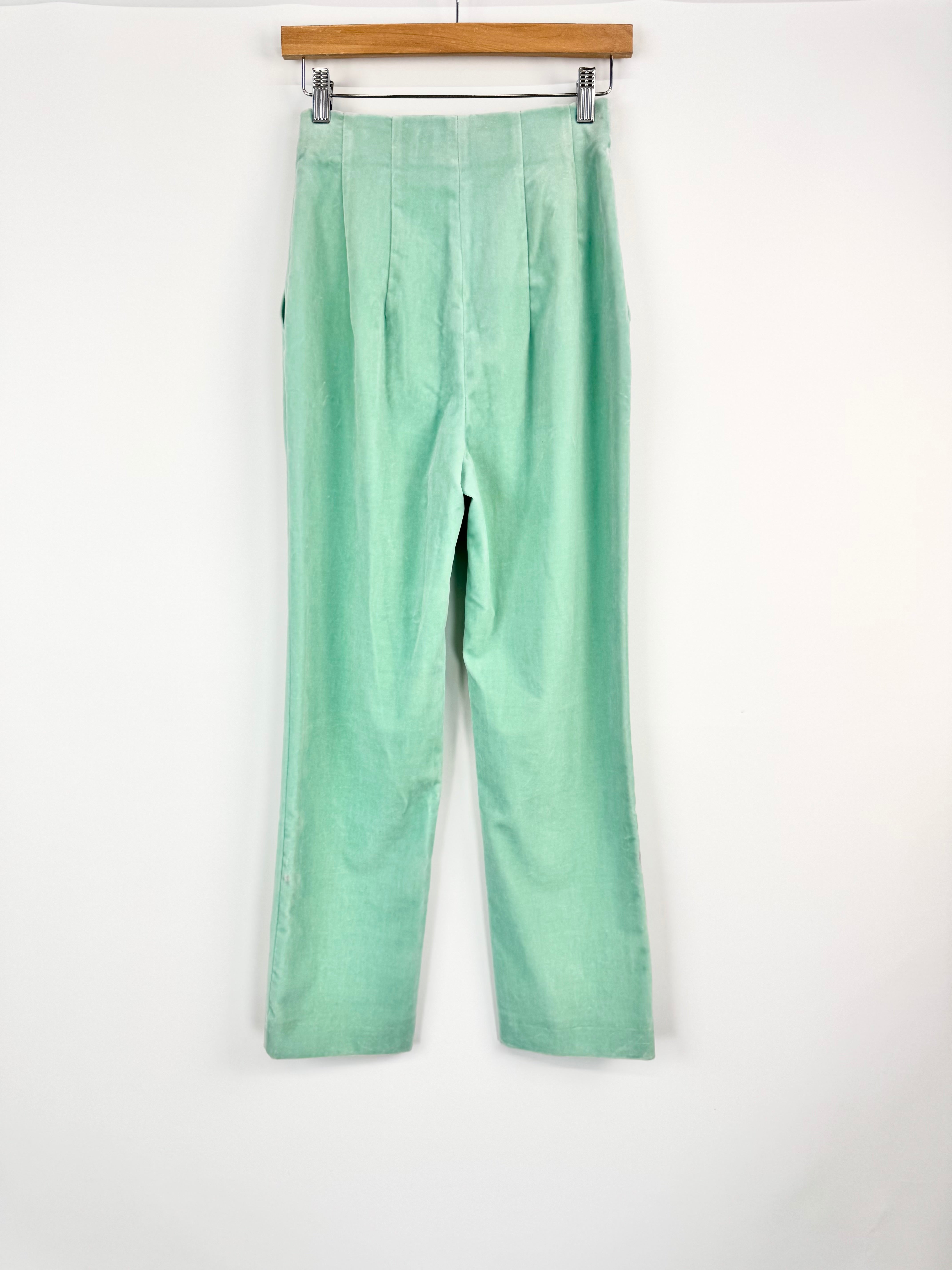 MFW Scanlan Theodore Mint Velvet Slacks NWT - AU6