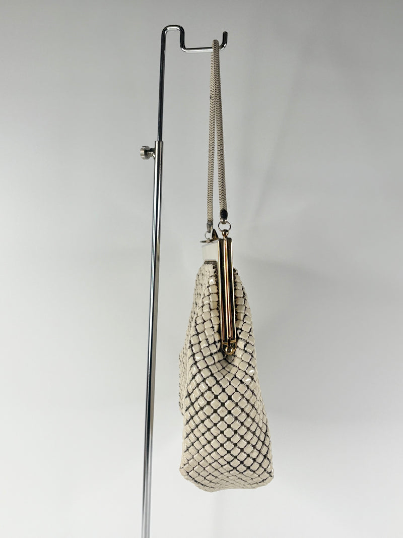 Vintage Off-White Glomesh Small Handbag