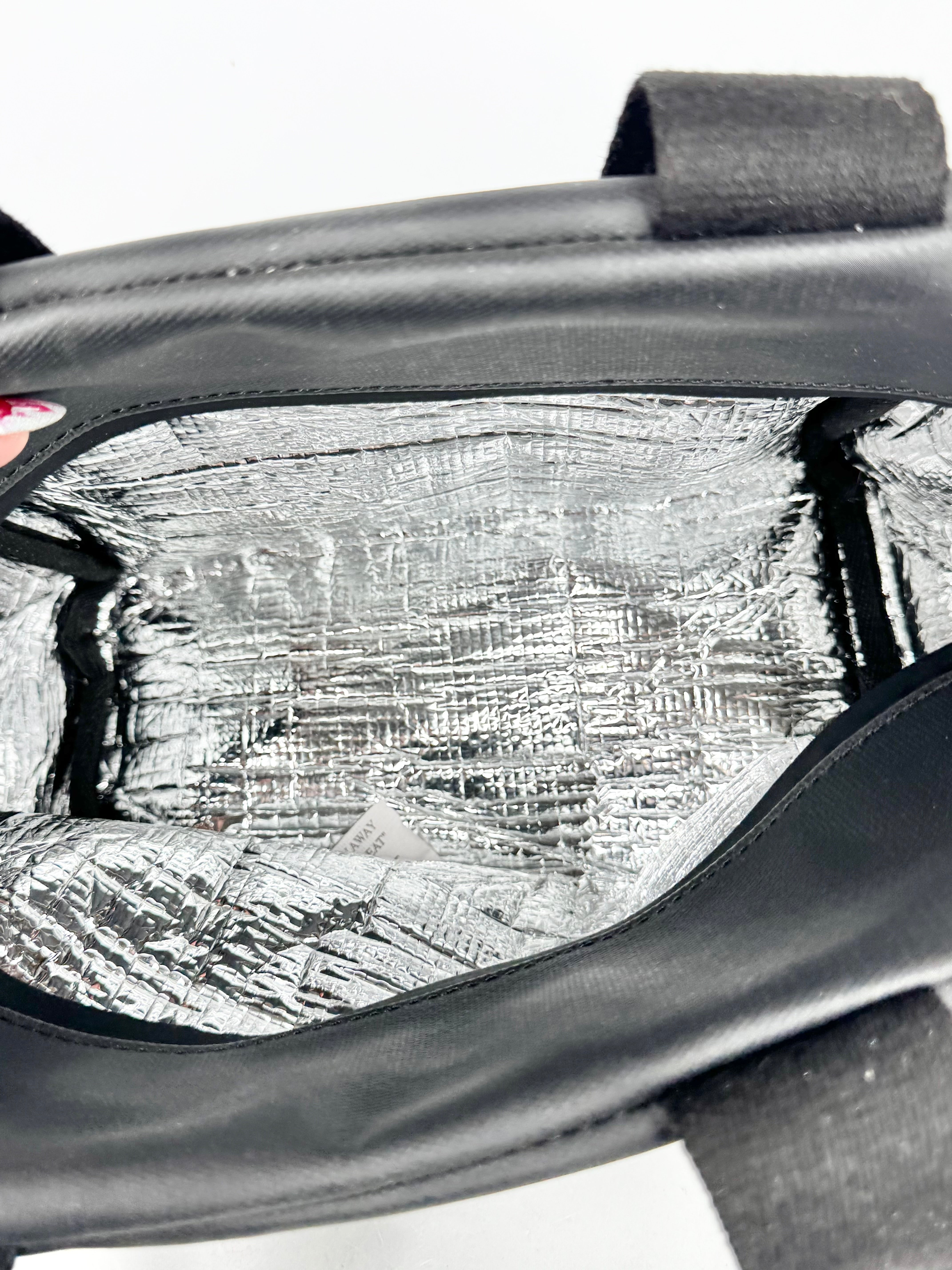 Oroton Black 'Kaia' Lunch Bag NWT