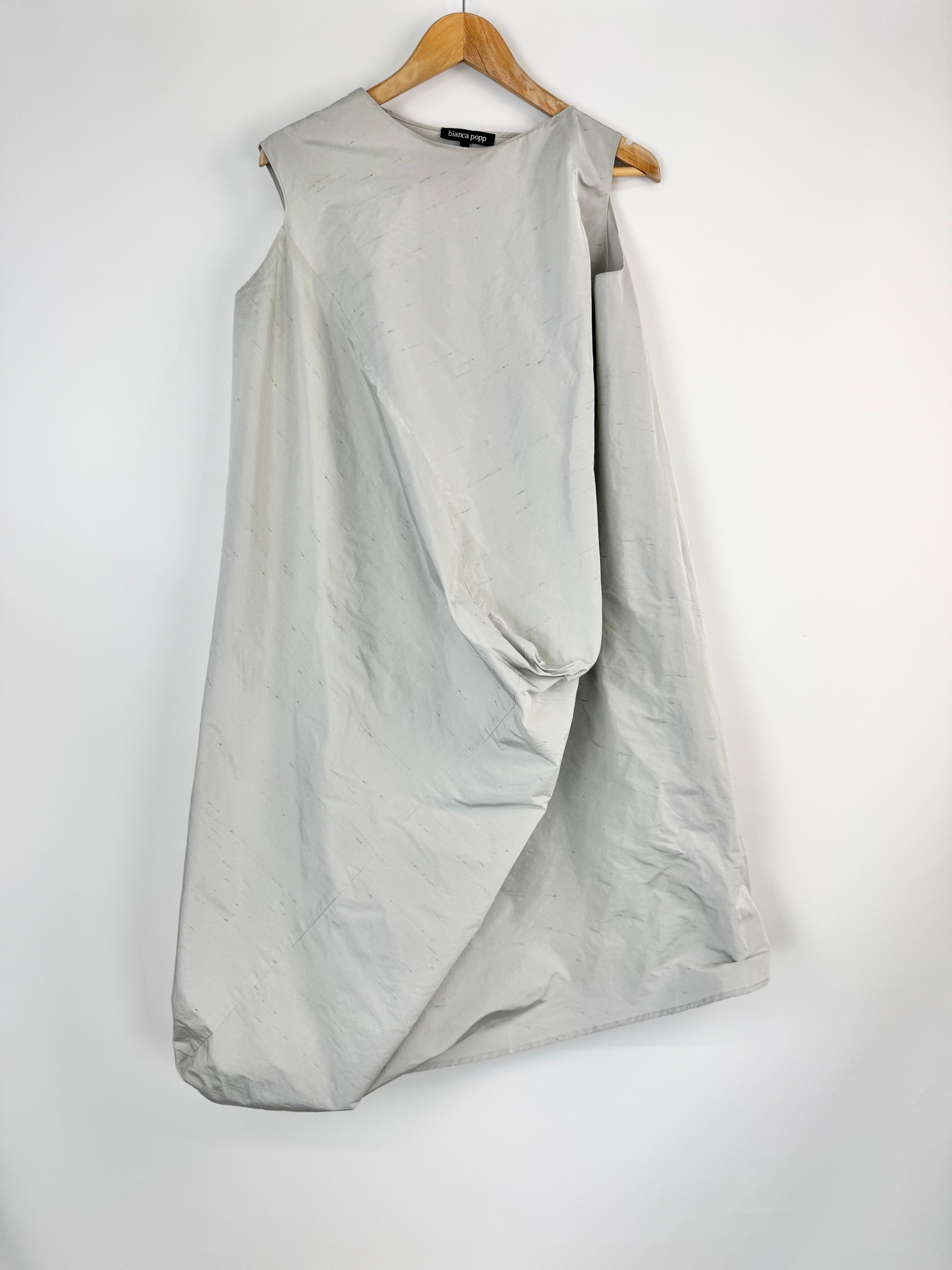 Bianca Pop Winter Cloud Grey Dress - AU12/14