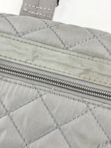 Hedgren Grey Quilted Crossbody Bag