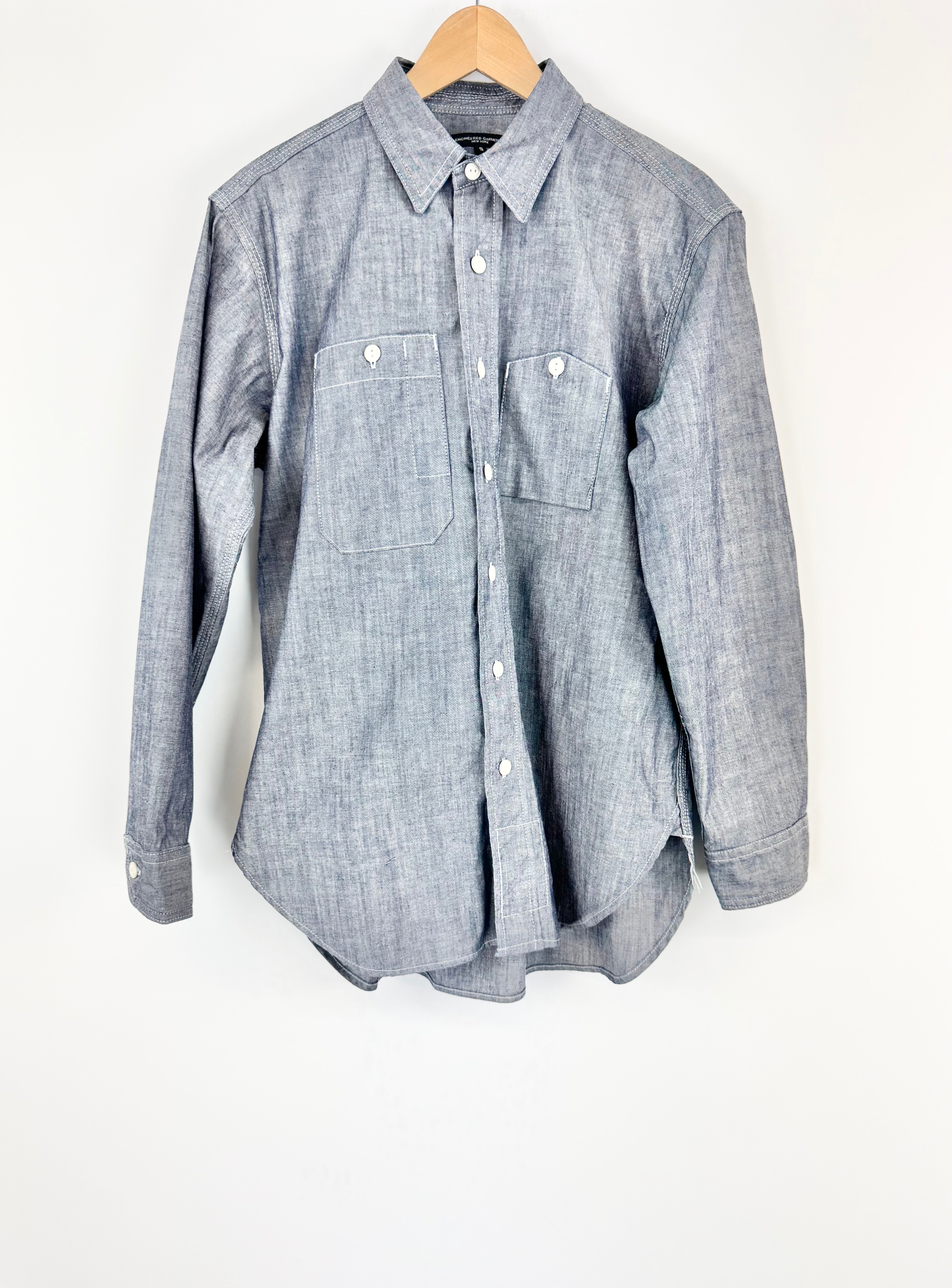 Grey Engineered Garments Grey Shirt - S