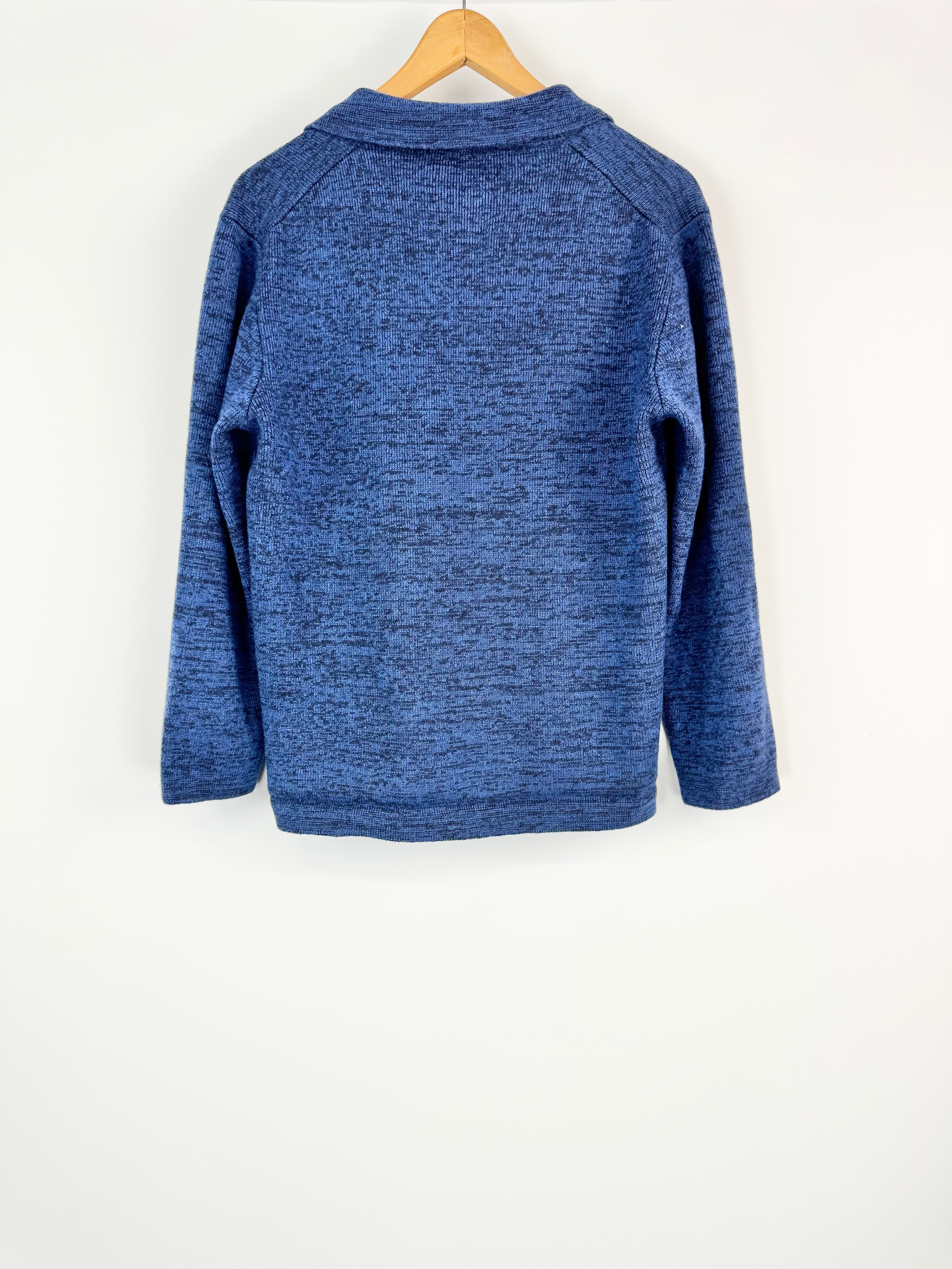 Christian Kimber Midnight Blue Knit Jacket - L