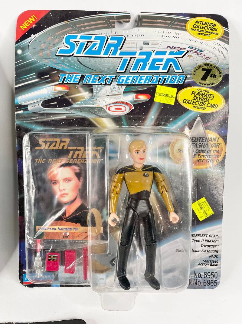 Sealed & Carded Assortment of Star Trek Playmates 90s Figurines