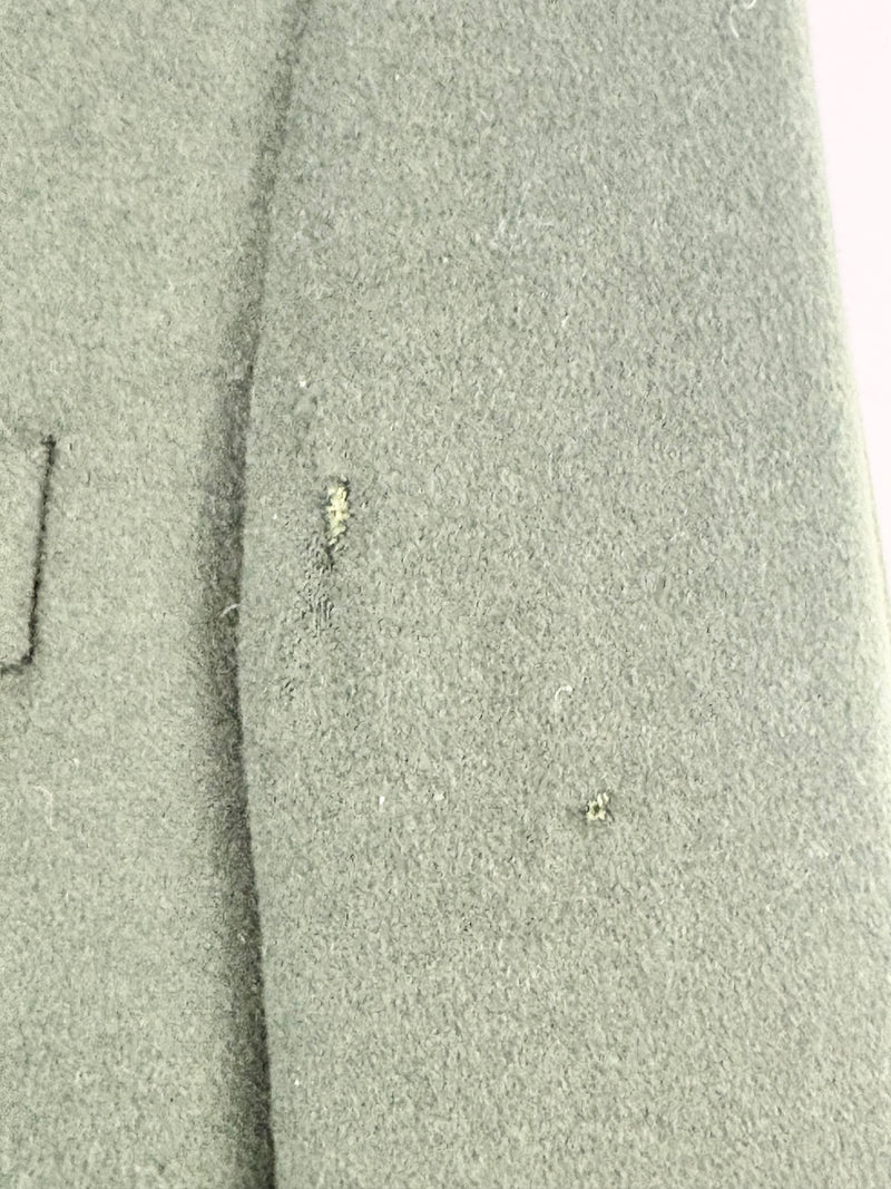 Vintage Yves Saint Laurent Pour Homme Forest Green Wool-Blend Jacket - 52R