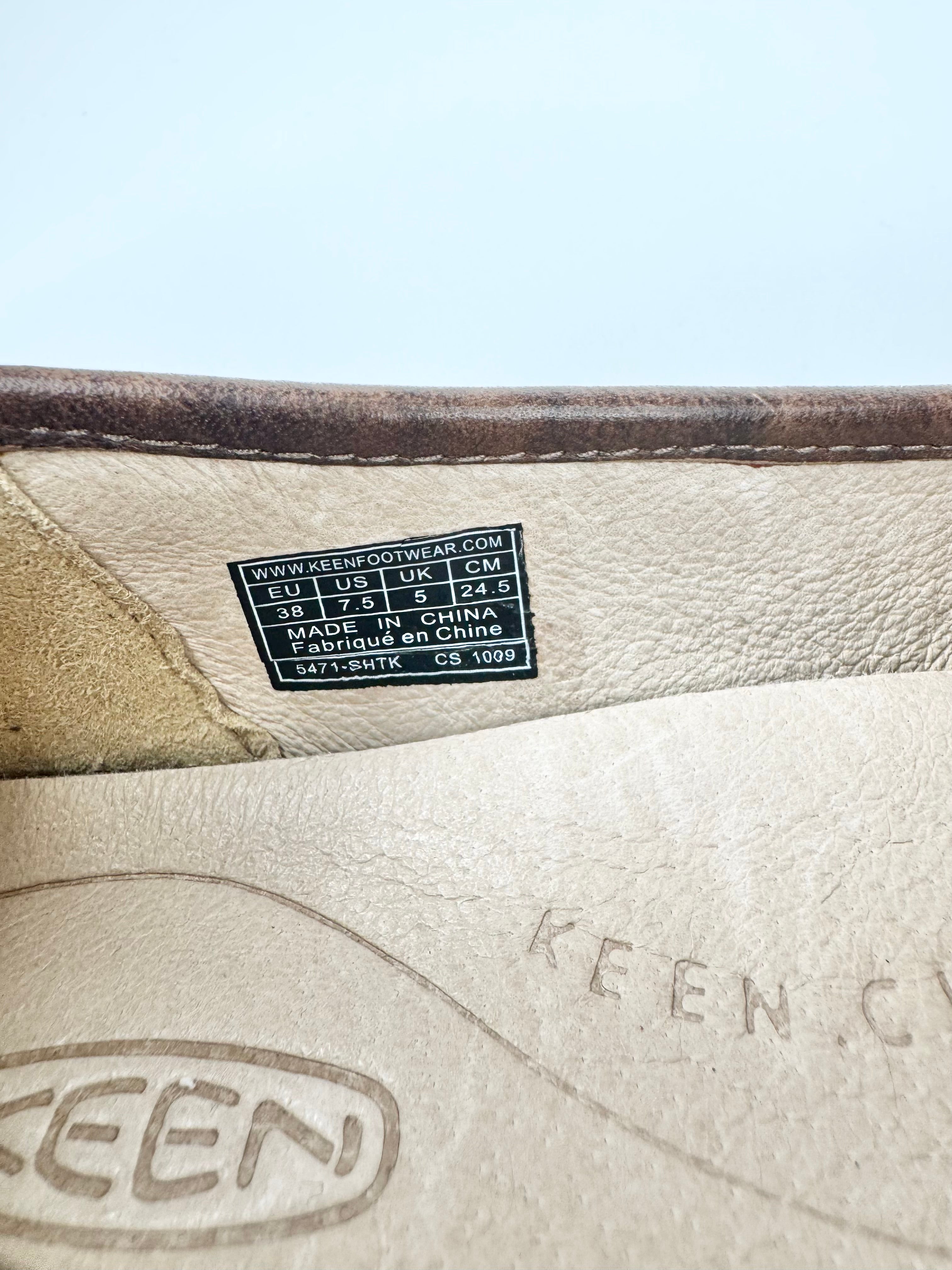 KEEN Brown Comfy Slip-on Shoes - EU38