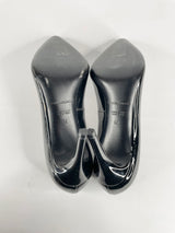 Emporio Armani Patent Black Leather Stilettos - EU39